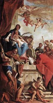 塞巴斯提亞諾 裡奇 Madonna and Child with Saints 塞巴斯提亞諾 裡奇 Madonna and Child with Saints